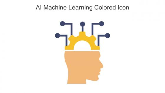 AI Machine Learning Colored Icon In Powerpoint Pptx Png And Editable Eps Format