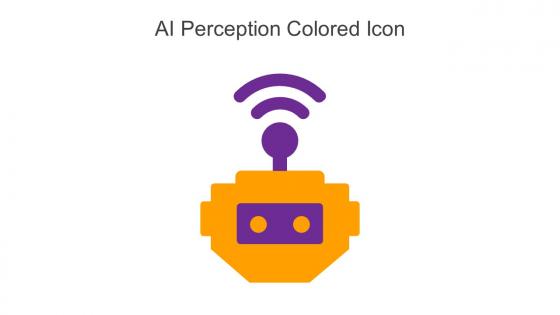 AI Perception Colored Icon In Powerpoint Pptx Png And Editable Eps Format