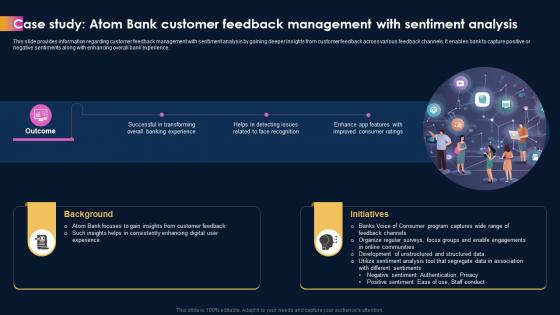 Ai Powered Sentiment Analysis Case Study Atom Bank Customer Feedback Management AI SS