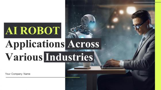 AI Robot Applications Across Various Industries AI CD