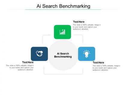 Ai search benchmarking ppt powerpoint presentation model slideshow cpb