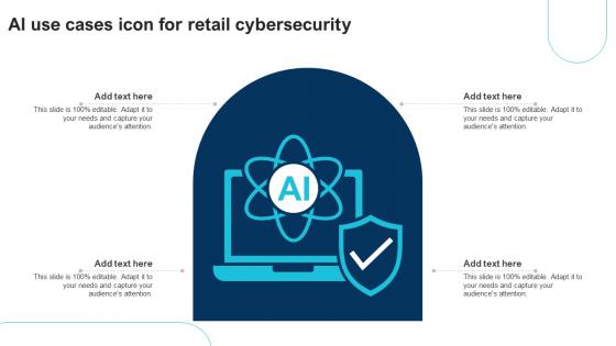 AI Use Cases Icon For Retail Cybersecurity