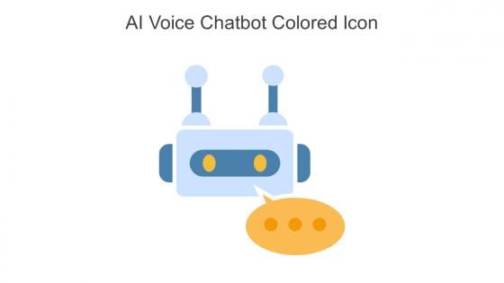 Ai Voice Chatbot Colored Icon In Powerpoint Pptx Png And Editable Eps Format