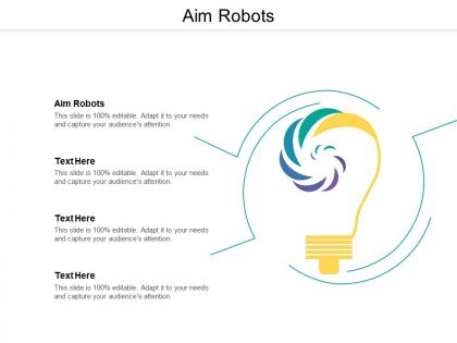 Aim robots ppt powerpoint presentation gallery visuals cpb
