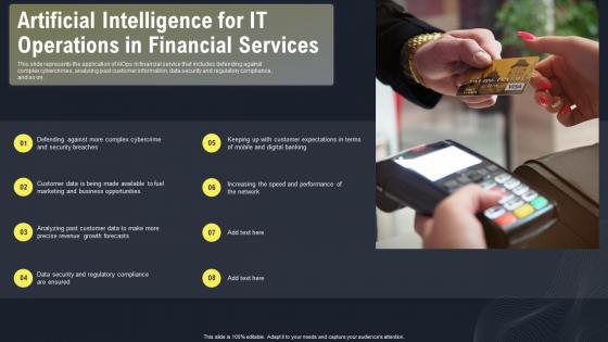 AIOPS Applications And Use Case Artificial Intelligence For IT Operations In Financial Services