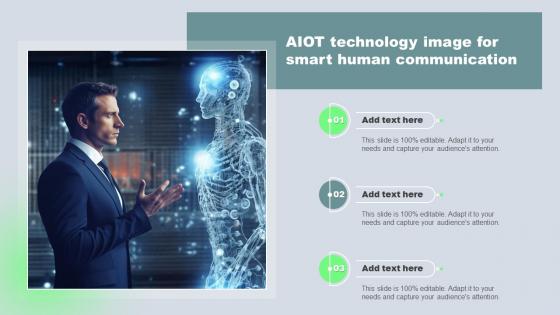 AIOT Technology Image For Smart Human Communication