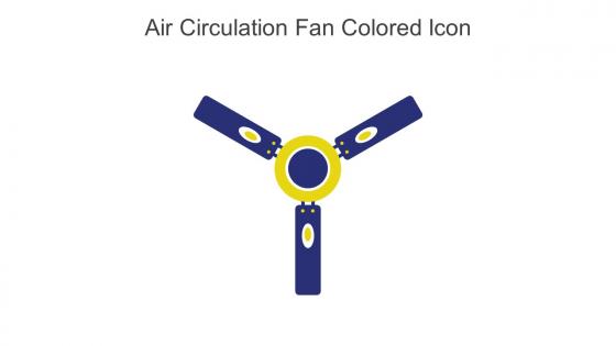 Air Circulation Fan Colored Icon In Powerpoint Pptx Png And Editable Eps Format
