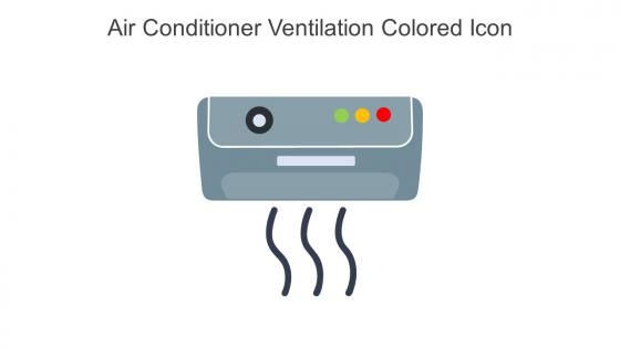 Air Conditioner Ventilation Colored Icon In Powerpoint Pptx Png And Editable Eps Format