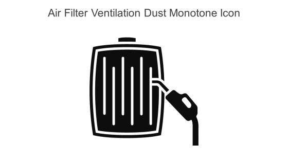 Air Filter Ventilation Dust Monotone Icon In Powerpoint Pptx Png And Editable Eps Format