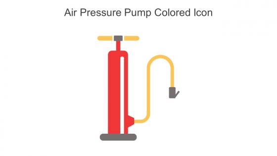 Air Pressure Pump Colored Icon In Powerpoint Pptx Png And Editable Eps Format