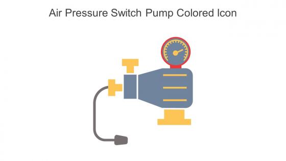 Air Pressure Switch Pump Colored Icon In Powerpoint Pptx Png And Editable Eps Format