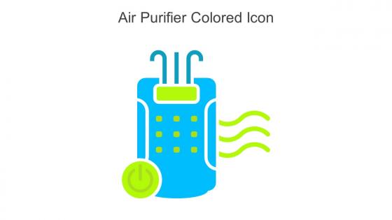 Air Purifier Colored Icon In Powerpoint Pptx Png And Editable Eps Format