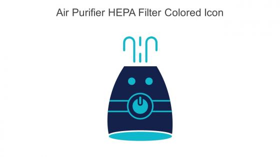 Air Purifier HEPA Filter Colored Icon In Powerpoint Pptx Png And Editable Eps Format
