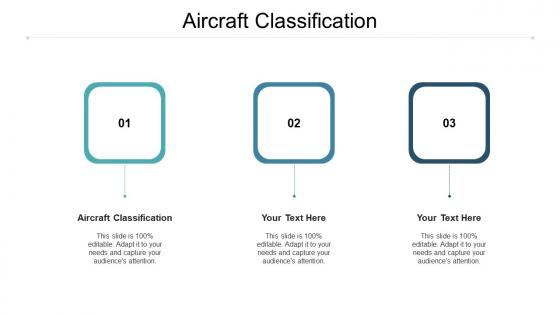 Aircraft classification ppt powerpoint presentation professional information cpb