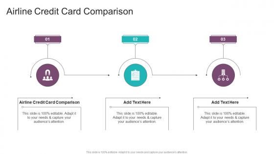 Airline Credit Card Comparison In Powerpoint And Google Slides Cpb