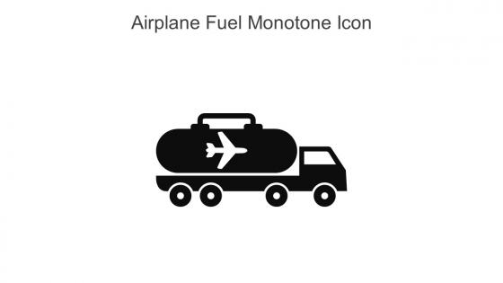 Airplane Fuel Monotone Icon In Powerpoint Pptx Png And Editable Eps Format