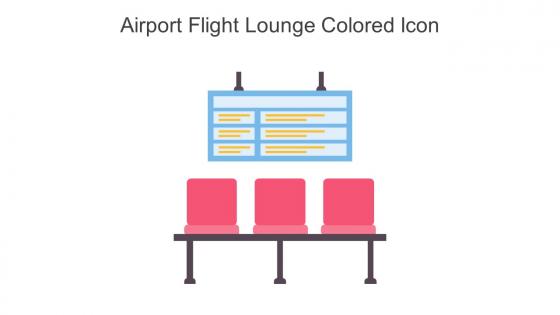 Airport Flight Lounge Colored Icon In Powerpoint Pptx Png And Editable Eps Format