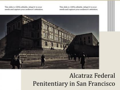 Alcatraz federal penitentiary in san francisco