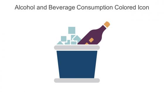 Alcohol And Beverage Consumption Colored Icon In Powerpoint Pptx Png And Editable Eps Format