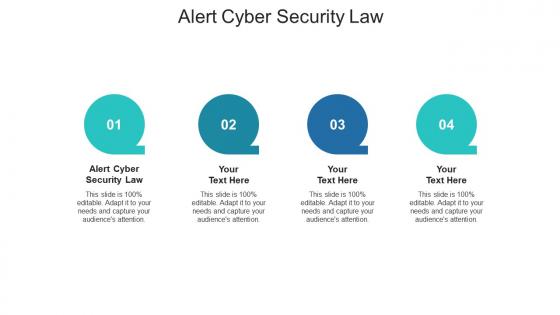 Alert cyber security law ppt powerpoint presentation slides download cpb