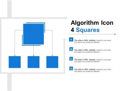 Algorithm icon 4 squares