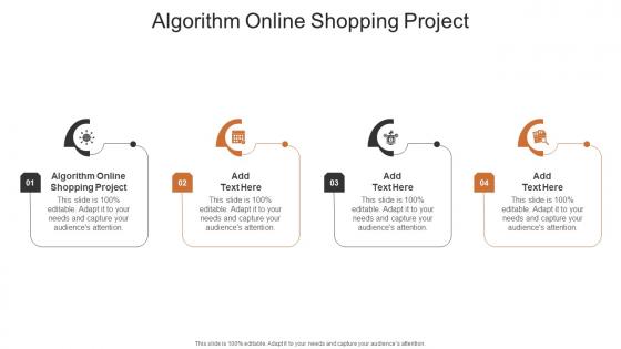 Algorithm Online Shopping Project In Powerpoint And Google Slides Cpb