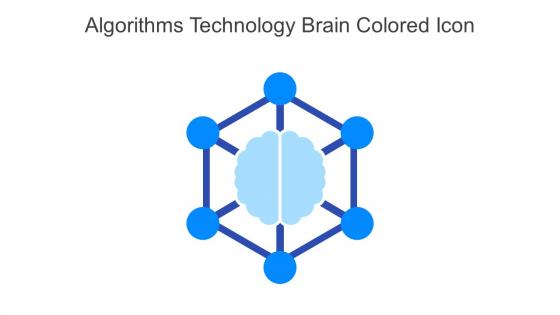 Algorithms Technology Brain Colored Icon In Powerpoint Pptx Png And Editable Eps Format