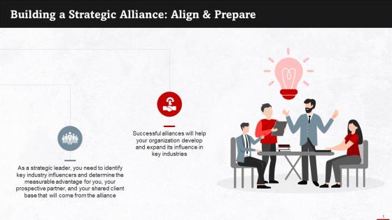 Align And Prepare To Build Strategic Alliance Training Ppt
