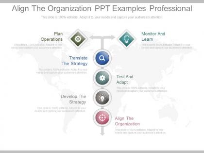 Align the organization ppt examples professional
