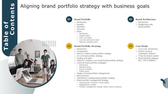 Aligning Brand Portfolio Strategy With Business Goals Table Of Contents