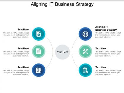 Aligning it business strategy ppt powerpoint presentation styles summary cpb