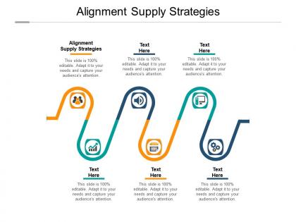 Alignment supply strategies ppt powerpoint presentation professional show cpb