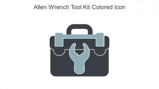 Allen Wrench Tool Kit Colored Icon In Powerpoint Pptx Png And Editable Eps Format