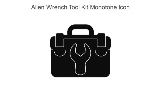 Allen Wrench Tool Kit Monotone Icon In Powerpoint Pptx Png And Editable Eps Format