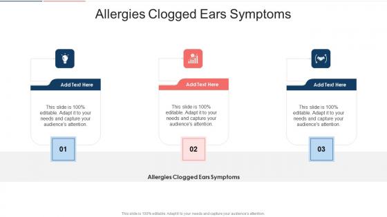 Allergies Clogged Ears Symptoms In Powerpoint And Google Slides Cpb