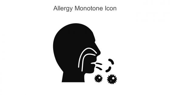 Allergy Monotone Icon In Powerpoint Pptx Png And Editable Eps Format