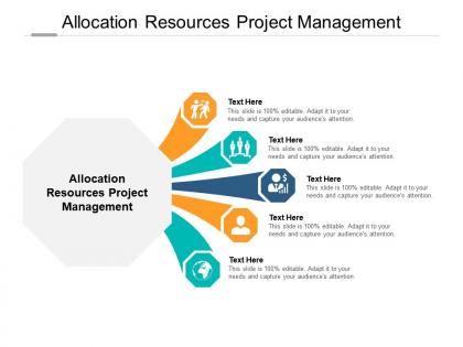 Allocation resources project management ppt powerpoint presentation icon design inspiration cpb