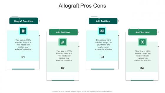 Allograft Pros Cons In Powerpoint And Google Slides Cpb