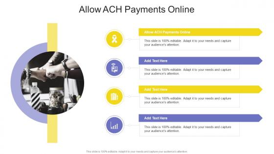 Allow Ach Payments Online In Powerpoint And Google Slides Cpb