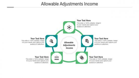 Allowable adjustments income ppt powerpoint presentation styles slide cpb