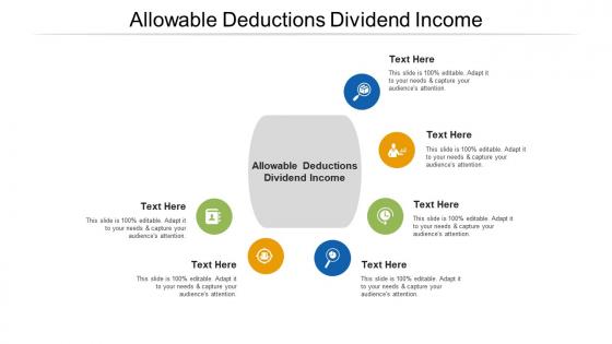 Allowable deductions dividend income ppt powerpoint presentation styles pictures cpb