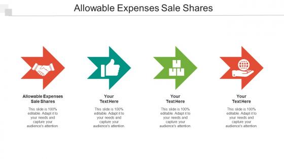 Allowable Expenses Sale Shares Ppt PowerPoint Presentation Model Example Cpb