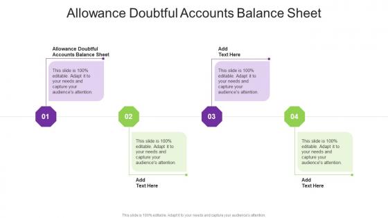 Allowance Doubtful Accounts Balance Sheet In Powerpoint And Google Slides Cpb