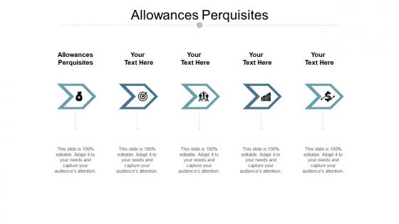 Allowances perquisites ppt powerpoint presentation styles deck cpb