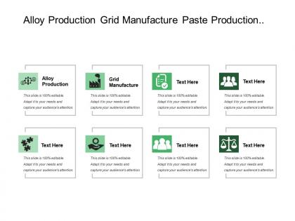 Alloy production grid manufacture paste production oxide manufacture