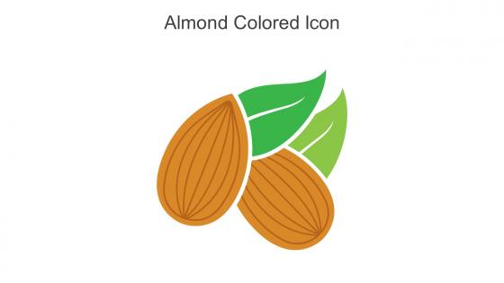 Almond Colored Icon In Powerpoint Pptx Png And Editable Eps Format