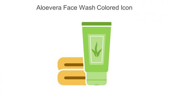 Aloevera Face Wash Colored Icon In Powerpoint Pptx Png And Editable Eps Format