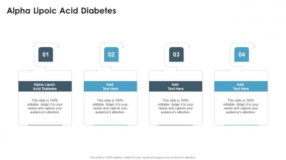 Alpha Lipoic Acid Diabetes In Powerpoint And Google Slides Cpb