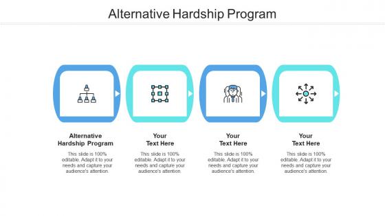 Alternative hardship program ppt powerpoint presentation icon layout cpb