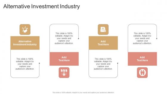 Alternative Investment Industry In Powerpoint And Google Slides Cpb